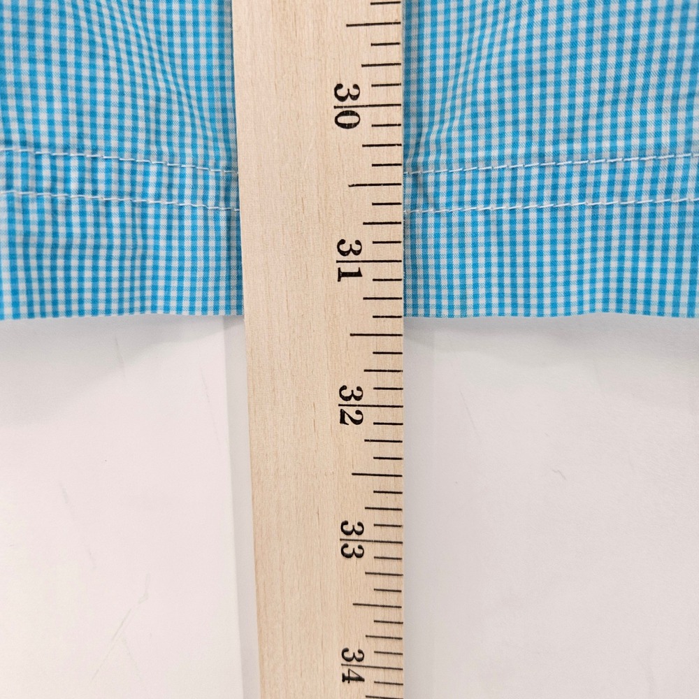 GameGuard Shirt Mens XL Blue Gingham Vented Fishing Short Sleeve Outdoor - Picture 5 of 9